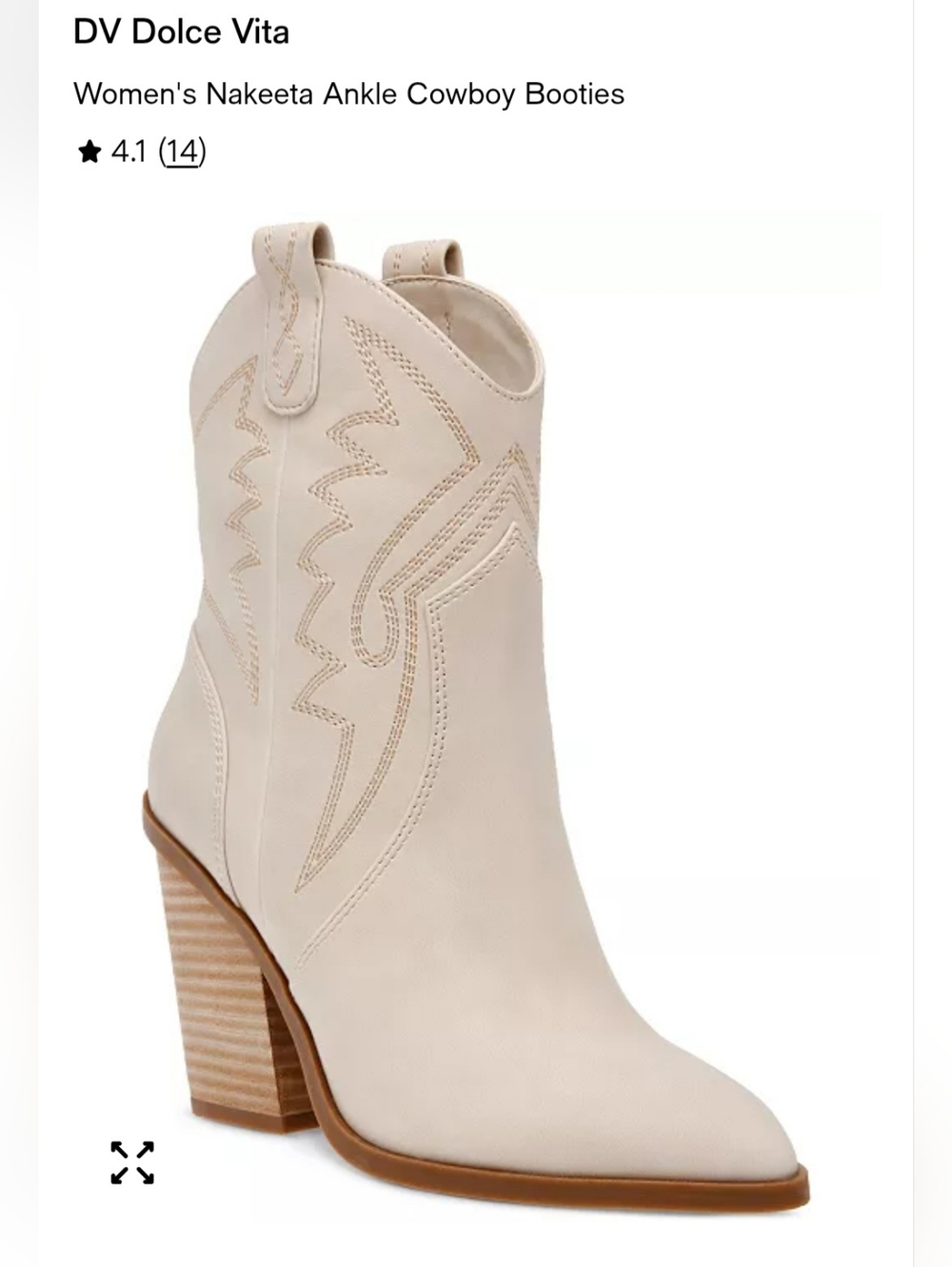 DV Dolce VitaWomen's Nakeeta Ankle Cowboy Booties